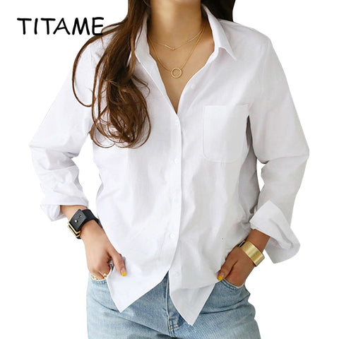 New Blouse Women Sexy Transparent White Shirt Lantern Sleeve